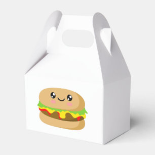 Caixinha De Lembrancinhas Burger Kawaii