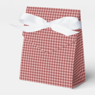 Caixinha De Lembrancinhas Burgundy Gingham-PARTITY FAVOR BOX, estilo de tend