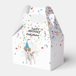 Caixinha De Lembrancinhas Cachorro - Animais na Festa de aniversário