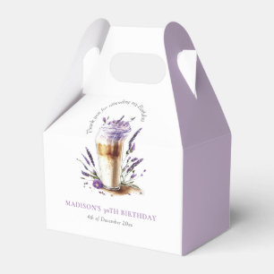 Caixinha De Lembrancinhas Café Aniversário Latte Divertimento Personalizado 