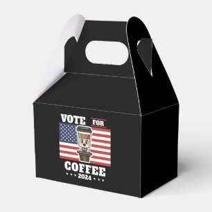 Caixinha De Lembrancinhas Café para presidente, vote no café