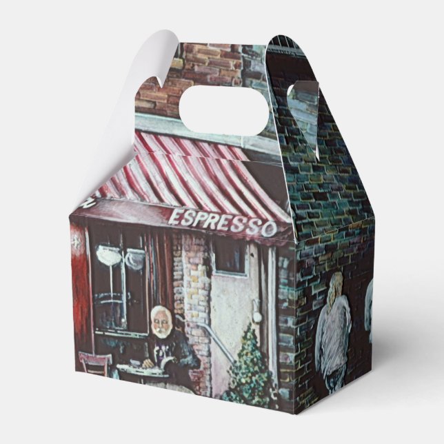 Caixinha De Lembrancinhas Cafe Tina's Twilight (Frente)