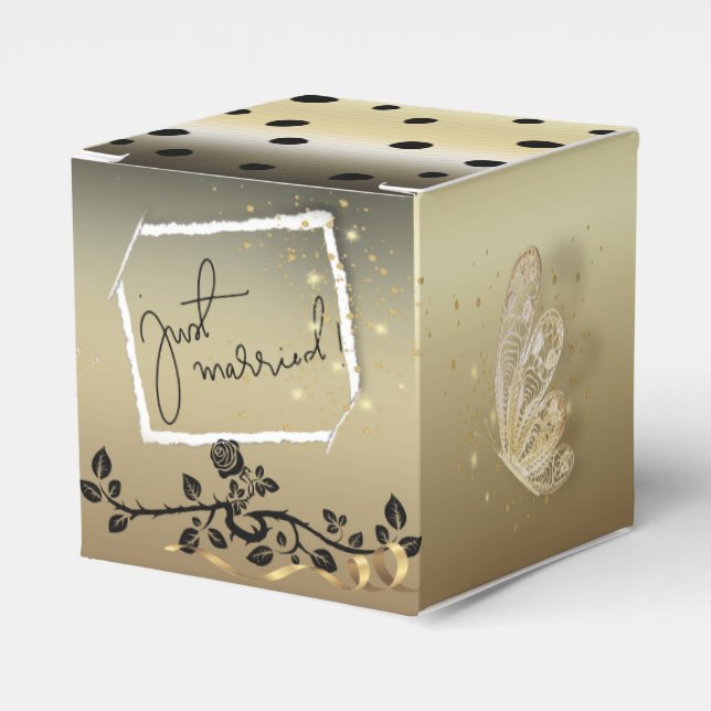 Caixinha De Lembrancinhas Caja de regalo para recién casado (Frente)