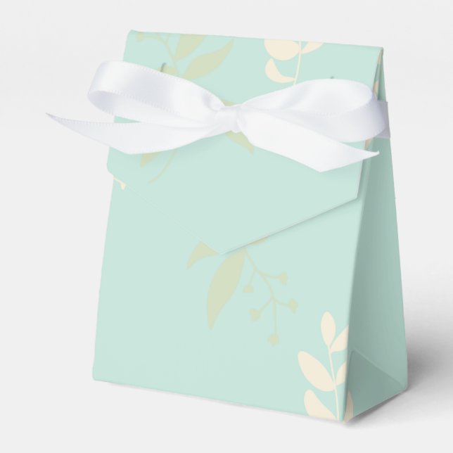 Caixinha De Lembrancinhas Caja para regalos con diseño floral. (Frente)