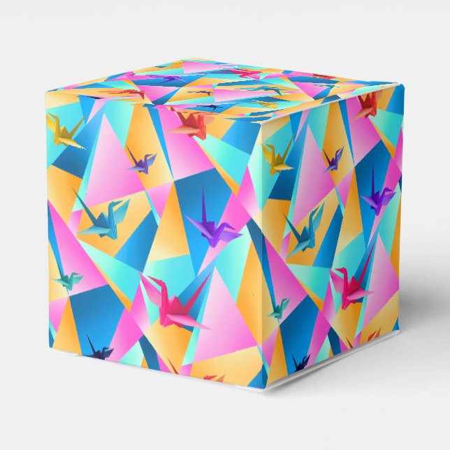 Caixinha De Lembrancinhas Calidoscópio de Origami (Verso)