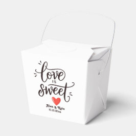 Caixinha De Lembrancinhas Caligrafia Amor é Casamento Doce