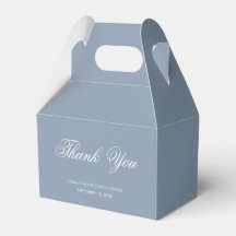 Caligrafia de Agradecimento de Casamento em Azul E