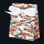 Caixinha De Lembrancinhas Camuflagem de Outono<br><div class="desc">Inspirado por terrenos acidentados e paisagens de rochas vermelhas,  essas caixas de favores camufladas em terracota são ideais para acampamentos de caça,  casamentos temáticos do oeste e encontros de sobrevivência no deserto. Atrai aventureiros e amantes de atividades ao ar livre.</div>