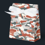 Caixinha De Lembrancinhas Camuflagem de Outono<br><div class="desc">Inspirado em terrenos acidentados e paisagens de rochas vermelhas,  essas caixas de favores com camuflagem terracota são ideais para acampamentos de caça,  casamentos temáticos do oeste e encontros de sobrevivência no deserto. Atrai aventureiros e amantes de atividades ao ar livre.</div>