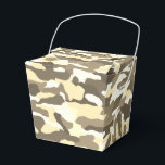 Caixinha De Lembrancinhas Camuflagem Deserto<br><div class="desc">Sutis, porém distintos, estes favores de camuflagem em tons de amarelo e sépia funcionam para eventos inspirados na natureza, festas com tema ecológico e celebrações de safári. Neutros o suficiente para minimalistas, mas ainda ousados no design.</div>