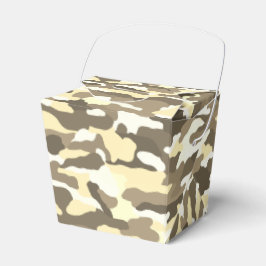 Caixinha De Lembrancinhas Camuflagem Deserto