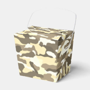 Caixinha De Lembrancinhas Camuflagem Deserto