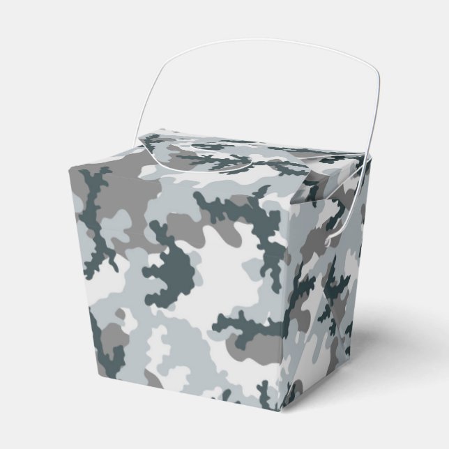Caixinha De Lembrancinhas Camuflagem urbana (Frente)