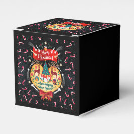 Caixinha De Lembrancinhas Canais de Natal