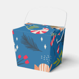 Caixinha De Lembrancinhas Candy Canes e Doces de Natal Embalados