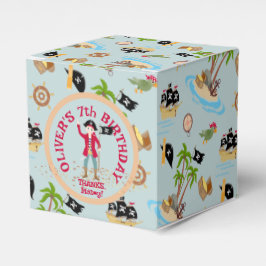 Caixinha De Lembrancinhas Capitão da Festa de aniversário do navio pirata