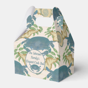 Caixinha De Lembrancinhas Caranguejo Elegante - Caranguejos Azuis-Banquete-A