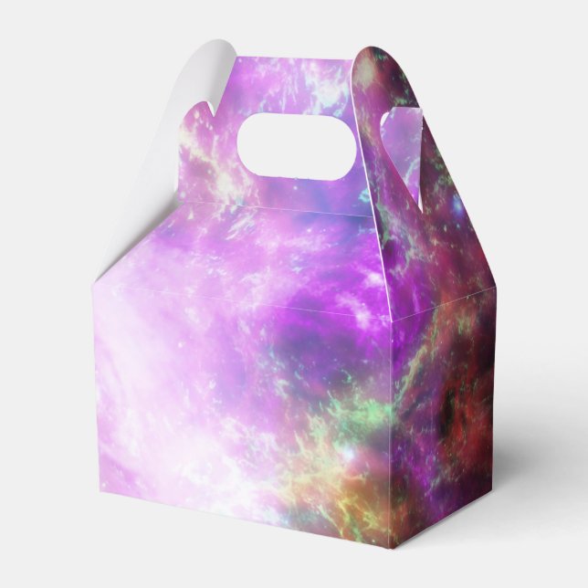 Caixinha De Lembrancinhas Caranguejo Nebula Supernova Remanescente Composto  (Frente)
