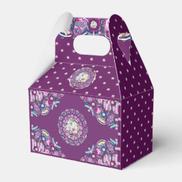 Caixinha De Lembrancinhas Cardinal Red Rosace