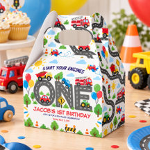 Carros de Transporte Fofos 1º Aniversário do meni