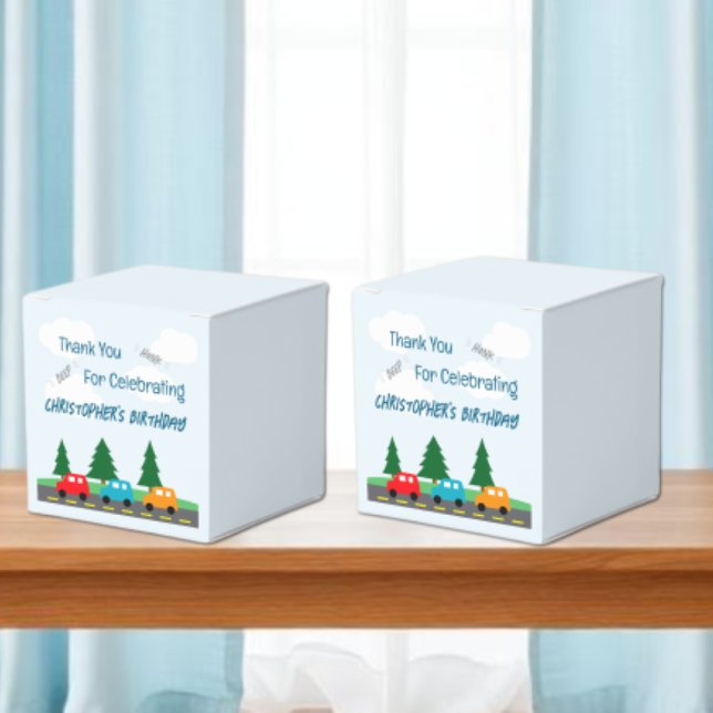 Caixinha De Lembrancinhas Cars Kids Boy Birthday (Criador carregado)