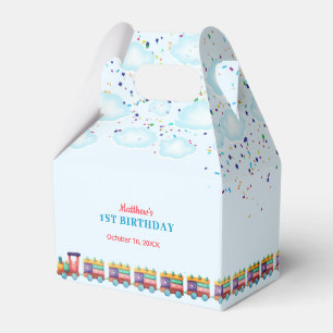 Caixinha De Lembrancinhas Cartoon Train Truck Boxes Birthday
