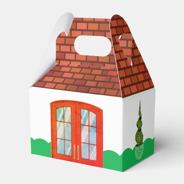 Caixinha De Lembrancinhas Casa (Frente)