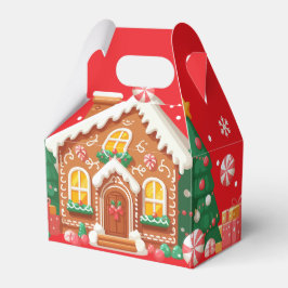 Caixinha De Lembrancinhas Casa de Biscoito de Natal