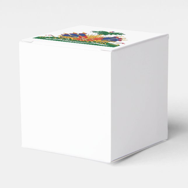 Caixinha De Lembrancinhas Casaco de armas do Haiti (Frente)