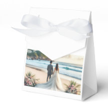 Casais de Praia de Casamento