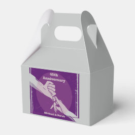 Caixinha De Lembrancinhas Casal romântico de aniversário de cliente de mãos 