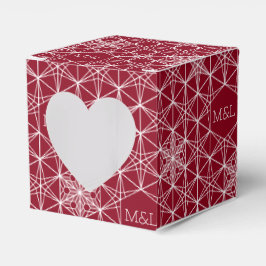 Caixinha De Lembrancinhas Casamento com Floco de Neve estilo Japandi