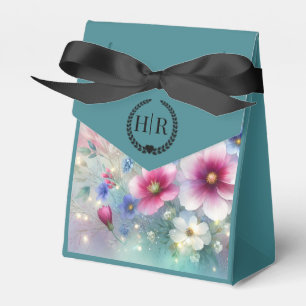 Caixinha De Lembrancinhas Casamento com Primavera de Blooms Radiante