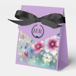 Caixinha De Lembrancinhas Casamento com Primavera de Blooms Radiante