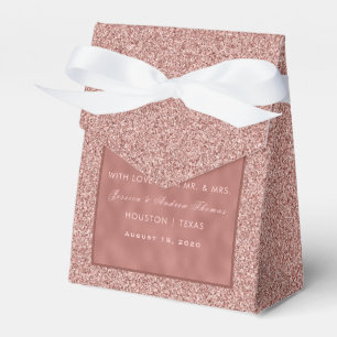 Caixinha De Lembrancinhas Casamento com rosa Dourado e Na moda