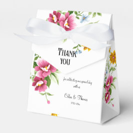 Caixinha De Lembrancinhas Casamento das Flores da Bela primavera