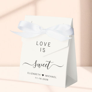 Caixinha De Lembrancinhas Casamento de Creme Doce Amor