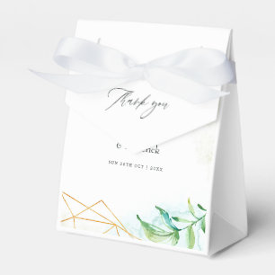 Caixinha De Lembrancinhas Casamento de Cristal Geométrico por Aquarela