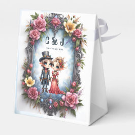 Caixinha De Lembrancinhas Casamento de Elfo Steampunk Caprichoso