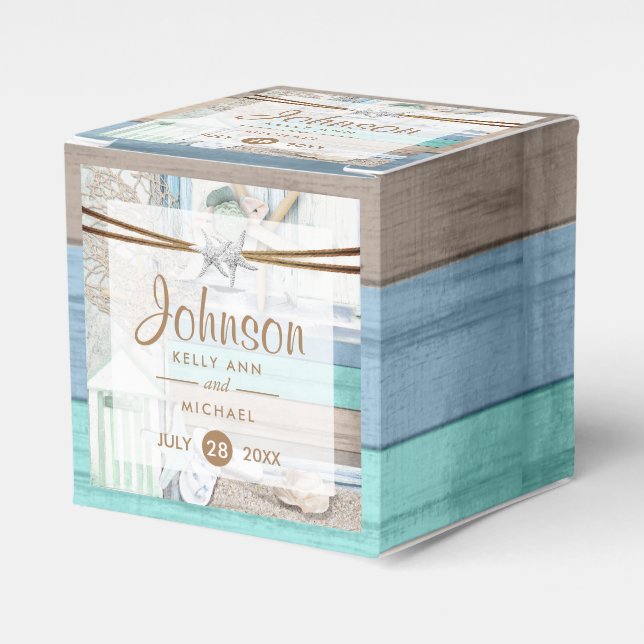 Caixinha De Lembrancinhas Casamento de fachada (Frente)