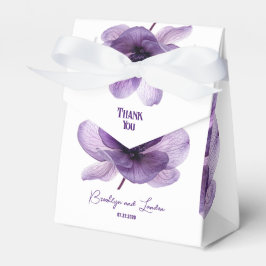 Caixinha De Lembrancinhas Casamento de Flor Roxo Gordo