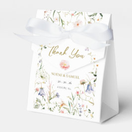 Caixinha De Lembrancinhas Casamento de flor selvagem com delicado elegante