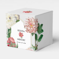 Casamento de Flores Brancas Cor-de-Água Rosa