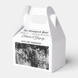 Caixinha De Lembrancinhas Casamento de Fotos Brancas e Negras