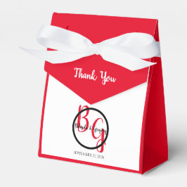 Caixinha De Lembrancinhas Casamento de Iniciais Personalizados Simples