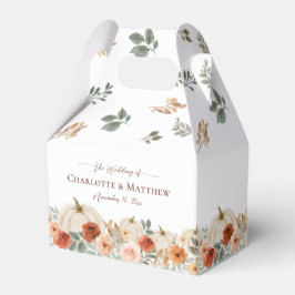 Caixinha De Lembrancinhas Casamento de outono Rustic Boho