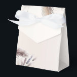 Caixinha De Lembrancinhas Casamento de Penas Florais Boêmios Terrosos<br><div class="desc">Itens correspondentes disponíveis.</div>