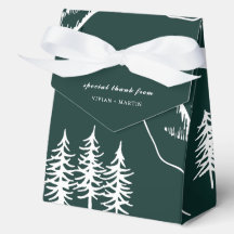 Casamento de Pinheiros de Montanha Exterior