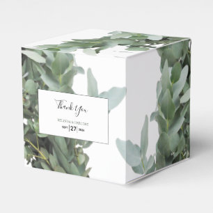 Caixinha De Lembrancinhas Casamento Eucalyptus Dólar