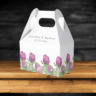 Caixinha De Lembrancinhas Casamento Floral Aquarela Jungle de Verão